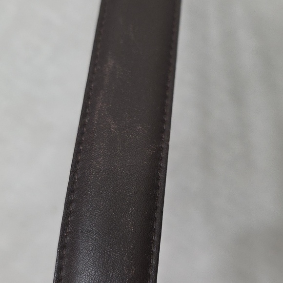 2 Talbots belts women\'s size small  1-tan 1-brown leather main image 5